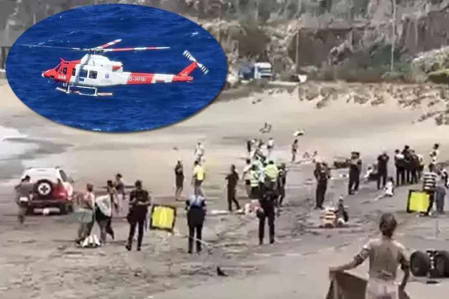 DRAMATYCZNE SCENY W OCEANIE